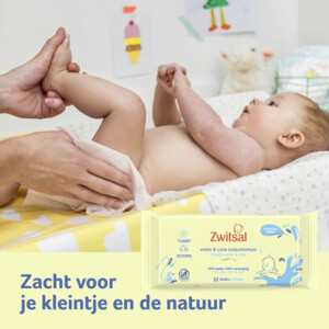 Zwitsal Water & Care Babydoekjes met Zwitsalgeur - 39.99 euro