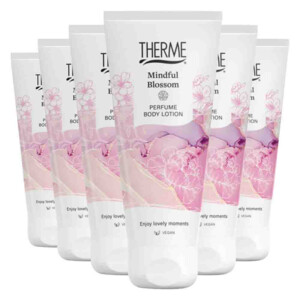 Therme 6x Mindful Blossom Perfume Bodylotion 200 ml - 6 stuks