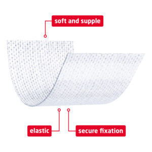 3x Leukoplast Fixomull Stretch fixatiepleister 10 cm x 10 m - 44.34 euro