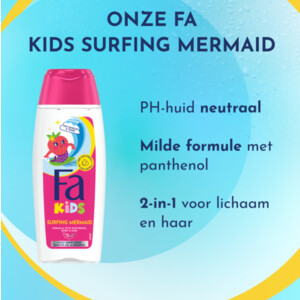 Fa Douchegel & Shampoo Kids Surfing Mermaid - 2.15 euro