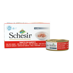 Schesir Kattenvoer Tonijn - Garnaal - 9.79 euro