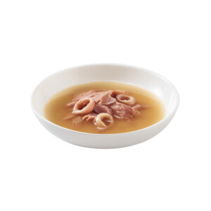 20x Schesir Kattenvoer Wilde Tonijn - Inktvis Soup 85 gr