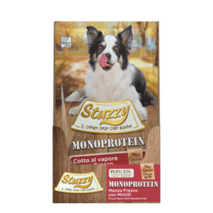 Stuzzy Hondenvoer Monoprotein Graanvrij Rund - Bosbes 150 gr