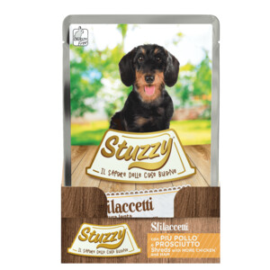 24x Stuzzy Hond Shreds Kip - Ham 100 gr