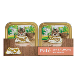 32x Stuzzy Kattenvoer Paté Zalm 100 gr