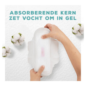 Always Maandverband Bio Cotton Protection Ultra Normal met Vleugels - 3.09 euro