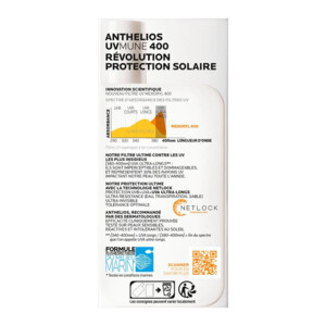 La Roche Posay Anthelios Onzichtbare Fluïde SPF 50 - 21.15 euro