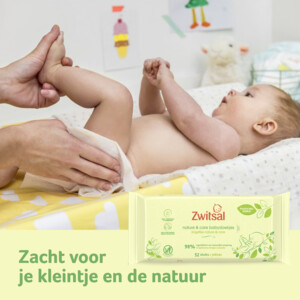 Zwitsal Babydoekjes Nature & Care - 2.55 euro