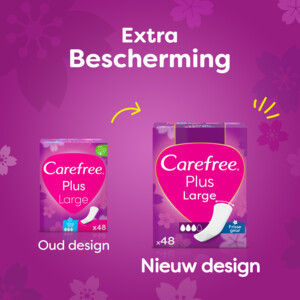 Carefree Plus Large Fresh - 4.99 euro