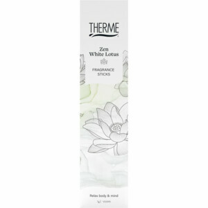 6x Therme Home Geurstokjes Zen White Lotus - 58.99 euro