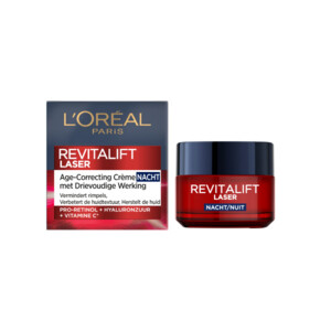 6x L'Oréal Revitalift Laser Anti-Rimpel Nachtcrème - 146.49 euro