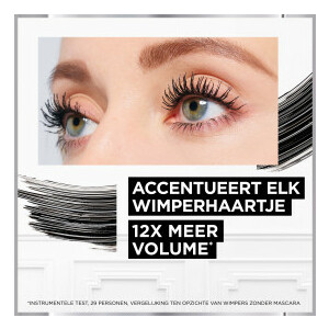 L'Oréal Pro XXL Mascara Volume Zwart - 17.09 euro