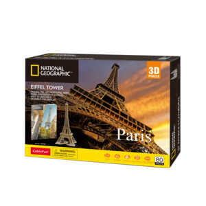 National Geographic 3D Puzzel Eiffel Tower - 16.05 euro