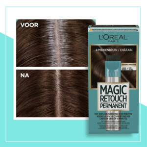 3x L'Oréal Magic Retouch Permanent 4 Middenbruin - 29.69 euro