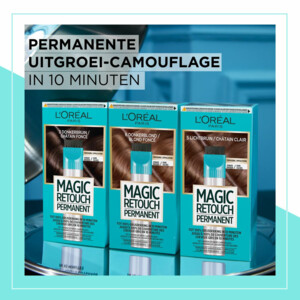 3x L'Oréal Magic Retouch Permanent 4 Middenbruin - 29.69 euro