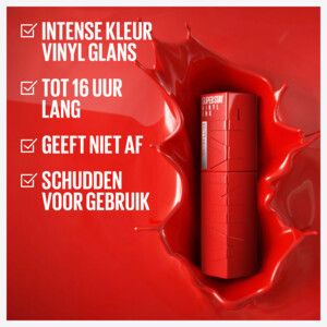 3x Maybelline SuperStay Vinyl Ink Liquid Lipstick 40 Witty - 36.65 euro