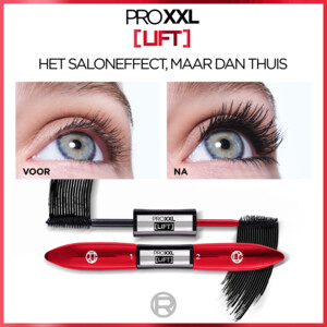 L'Oréal Pro XXL Mascara Lift Black Nude - 21.49 euro