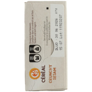 3x Céréal Crunchy Sesam Koekjes - 8.7 euro