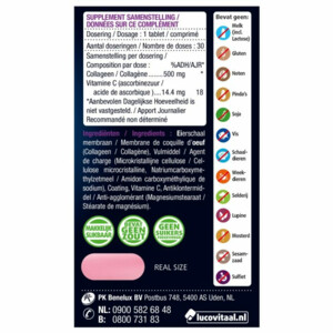 3x Lucovitaal Collageen Vega Super - 15.58 euro