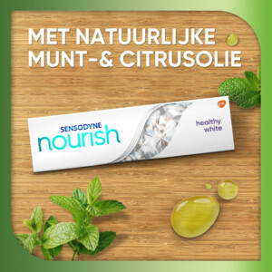 12x Sensodyne Tandpasta Nourish Healthy White - 62.49 euro