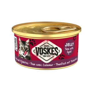 24x Voskes Kattenvoer Nat Tonijn met Pijlinktvis - 27 euro