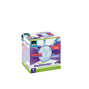 Bison Vochtvreter Turbo tab Lavendel - 5.59 euro