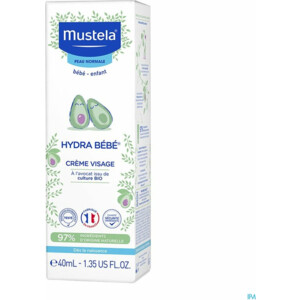Mustela Baby Gezichtscrème Normale Huid - 9.15 euro