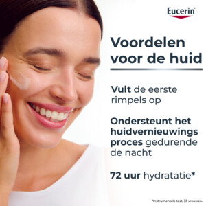 Eucerin Hyaluron-Filler + 3x Effect Hydratatie Booster Nacht Gel Crème - 31.25 euro