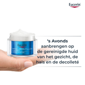 Eucerin Hyaluron-Filler + 3x Effect Hydratatie Booster Nacht Gel Crème - 31.25 euro