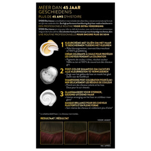 3x Syoss Oleo Intense Haarverf 3-22 Midnight Bordeaux - 50.34 euro