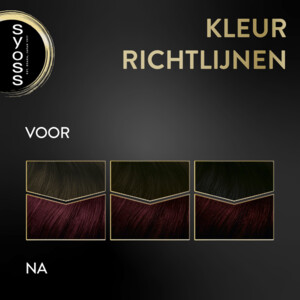 3x Syoss Oleo Intense Haarverf 3-22 Midnight Bordeaux - 50.34 euro