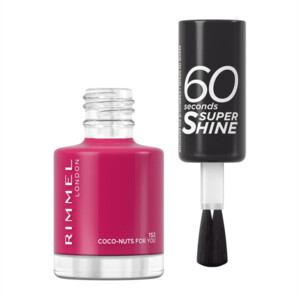 Rimmel London 60 Seconds SuperShine Nagellak 152 Coco Nuts For You - 5.99 euro