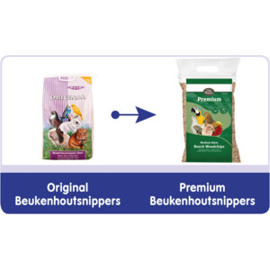 Deli Nature Premium Beukenhoutsnippers 6 mm Fijn 12,5 kg