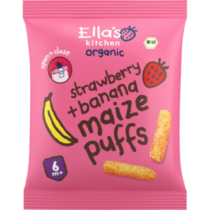 Ella's kitchen 16 stuks Maize Puffs Pakket - 22.49 euro