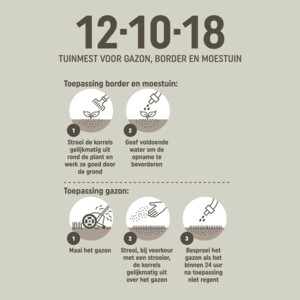 Pokon Tuinmest 12-10-18 Organisch Mineraal - 19.89 euro