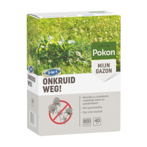 6x Pokon Onkruid Weg voor 40m2 - 77.49 euro
