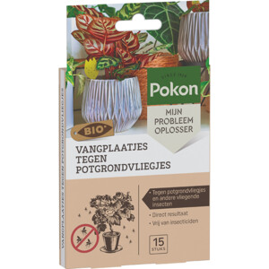 Pokon Vangplaatjes tegen Potgrondvliegjes Biologisch - 8.19 euro