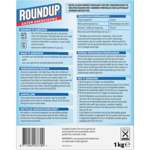 4x Roundup Gazon Onkruidvrij - 78.03 euro