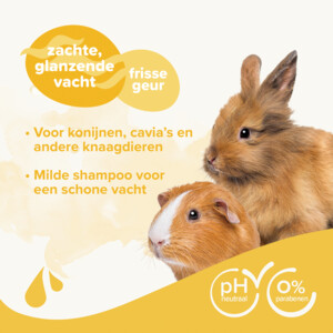6x Beaphar Shampoo Knaagdier & Konijn Konijn