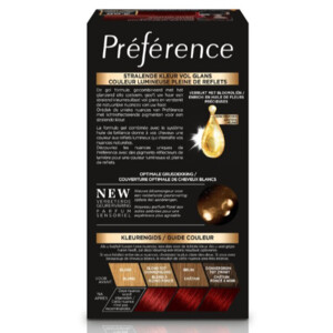 L'Oréal Préférence Permanente Haarkleuring 3.66 Intens Donkerrood - 20.05 euro