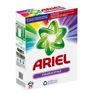 Ariel Waspoeder Kleur En Stijl 39 Wasbeurten - 23.69 euro