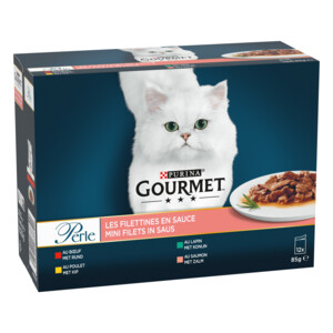 Gourmet Perle Mini Filets Multipack Classic in Saus 12 x 85 gr