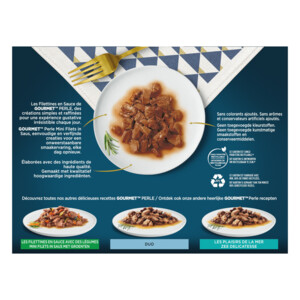 Gourmet Perle Mini Filets Multipack Classic in Saus 12 x 85 gr