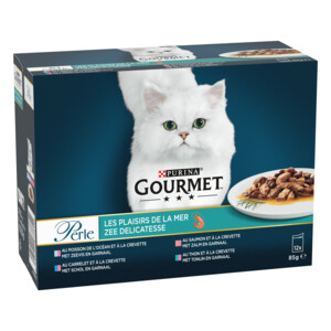 Gourmet Perle Multipack Zee Delicatesse in Saus 12 x 85 gr