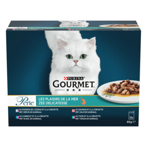 Gourmet Perle Multipack Zee Delicatesse in Saus 12 x 85 gr