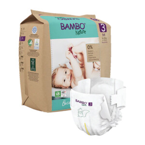 2x Bambo Nature Luiers Maat 3 (4-8 kg) - 17.87 euro