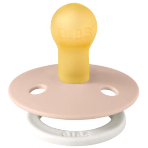 Bibs Fopspeen Maat 2 6-18 mnd Glow Vanilla Blush - 11.35 euro
