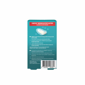 2x Compeed Blarenpleister Medium Hiel - 20.23 euro