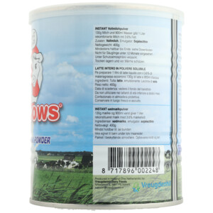 Two Cows Instant Melkpoeder - 6.45 euro