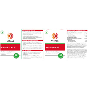 2x Vitals Rhodiola LF - 55.98 euro
